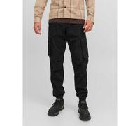 Jack & Jones Kane Noah Cuffed Cargo Pants Black XL Men