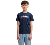 JACK & JONES Boys Tom T-Shirt Navy Blazer 140