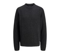 JACK & JONES Knitted Pullover Plain Knitted Pullover L, Black, L