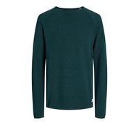 JACK & JONES Knitted Pullover Plain Knitted Pullover M, Deep Teal, M