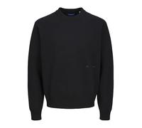 JACK & JONES Knitted Pullover Plain Knitted Pullover S, Black, S