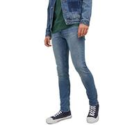 JACK & JONES Liam Original MF 102 Skinny Fit Jeans, Blue Denim, 36 W/32 L