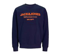 Jack & Jones Logo Detail Sweatshirt Sky Captain