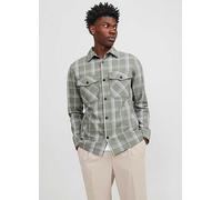 Jack & Jones Long Sleeved Overshirt Green
