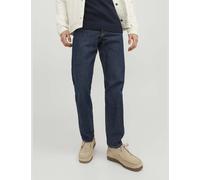 JACK & JONES Loose Fit Pure Cotton 5 Pocket Jeans Blue