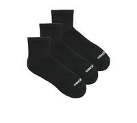 JACK & JONES Men's Jacluca Short Tennis Socks 3 Pack Noos, Black, One Size (Pack of 3)