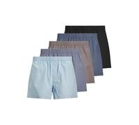 JACK & JONES Male Boxer Shorts Pack of 5, Chambray Blue, L