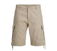 Jack & Jones Cole Barkley Cargo Shorts Beige S Men