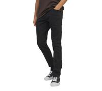 JACK & JONES Male Chino Trousers Slim Fit Chino Trousers, Black, 54W x 32L