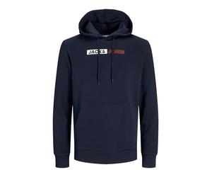 JACK & JONES Male Hoodie, Pack of 2, XL Blue