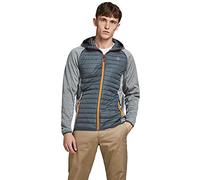 JACK & JONES Male Hybrid Jacket, Grey Melange 2, XS