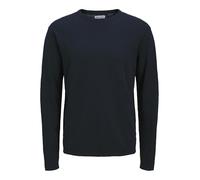 JACK & JONES Male Knitted Jumper Plain Knitted Jumper, Sky Captain, XL
