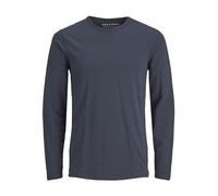 JACK & JONES Male Langarm-T-Shirt Einfarbig Langarm-T-Shirt
