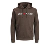 JACK & JONES Male logo hoodie, S