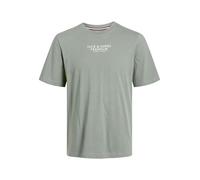 JACK & JONES Male Logo T-Shirt, Iceberg Green, S