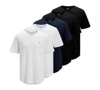 T-shirt Jack & Jones Brody (x5) Blanc 2XL