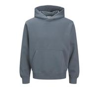 JACK & JONES Male Plain Hoodie, stormy weather, S