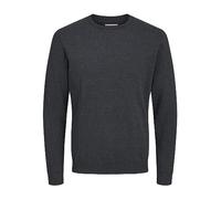 Jack & Jones Sweater Basic Plus Men's Dark Grey Blend 4XL