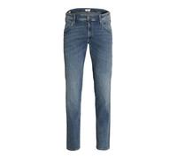 JACK & JONES Male Plus Size Slim Fit Jeans Glenn Fox SBD 948, Blue Denim, 44W x 32L
