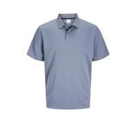 JACK & JONES Male Polo Shirt Plain Polo Shirt, Flint Stone, S
