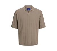 JACK & JONES Male Polo Shirt Plain Polo Shirt, Silver Sage, S