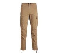 Jack & Jones Male Rejuvenated Cargo Trousers, Otter, 32 W/34 L