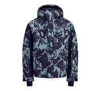 JACK & JONES Male Shell Jacket SKI AW25, Mineral Blue, XXL