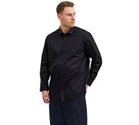 JACK & JONES Men's Jprblacardiff Shirt L/S Ps Noos, Black/fit: Loose fit, 3XL
