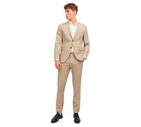 JACK & JONES Men's Jprsolaris Blazer Noos, Pure Cashmere, 38