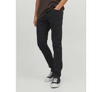 Jack & Jones male Slim Fit 5 Pocket Jeans - 3432 - Black, Black