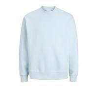 JACK & JONES Male Sweatshirt Plain Sweatshirt, celestial blue, XL