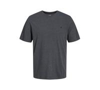 JACK & JONES Male T-Shirt Basic Crew Neck T-Shirt, Dark Grey Blend, M