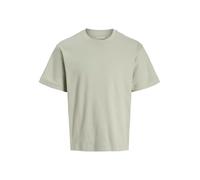 JACK & JONES Male T-Shirt Plain T-Shirt, Seagrass, M
