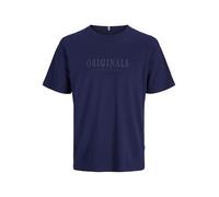 JACK & JONES Male T-Shirt Printed T-Shirt, Ocean Cavern, S