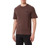 JACK & JONES Men's Jcoclassic Twill Tee SS Crew Neck23 Noos T-Shirt, Seal Brown, L