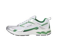 JACK & JONES Male Trainers, Bright White Detail Green, 6 UK