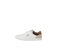 JACK & JONES Male Trainers, White Detail Anthracite Cognac, 6 UK