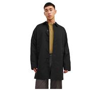 JACK & JONES Male Trench Coat Trench Coat, black, S