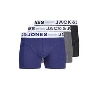 JACK & JONES Male Trunks 3-Pack Trunks, Dark grey blend, XL