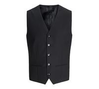 JACK & JONES Male Vest Jprsolaris Slim Fit Suit Vest, black, 40