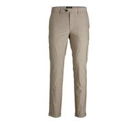 Jack & Jones Marco Chino Slim Stretch Trousers Beige Lightweight Pants W27 Short