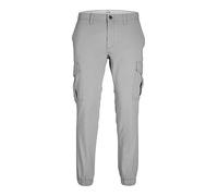 Jack & Jones 'Marco' Cuffed Cargo Pants Ultimate Grey