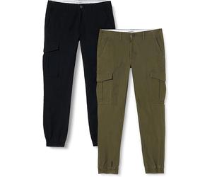Jack & Jones Marco Joe 2 Pack Cuffed Cargo Trousers