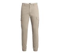 JACK & JONES Marco Joe Cuffed Cargo Trousers W32 (Brown)
