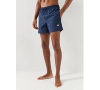 Jack & Jones Maui Tropic Solid Swim Shorts, Navy Blazer, Size 2Xl, Men Navy Blazer