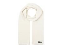 JACK & JONES Men’s Knitted Scarf Soft Plain Winter Neck Scarves - Gift for Men - One Size - Antique White