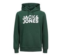 JACK & JONES Men’s Logo Hoodie, M Green