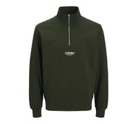 JACK & JONES Mens 1/4 Quarter Zip Sweatshirt