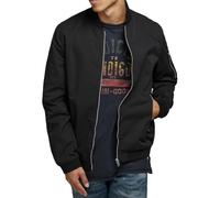JACK & JONES Men's 100% Polyester Long Sleeve Bomber Jacket