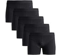 Jack & Jones Men's 5-Pack Boxer Shorts Trunks Mix Underwear Multipack (Black 953, Small)